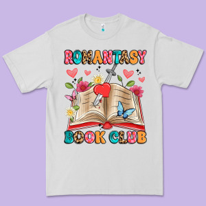 Romantasy Book Club Premium Tee Designed By Artiststas