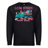 Black i can totally make that Premium Sweatshirt - Artiststas