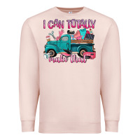 Pale Pink i can totally make that Premium Sweatshirt - Artiststas