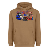 Toasted Coconut red white and boom Heavyweight Hoodie - Artiststas