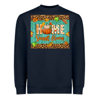 Navy home sweet home Heavyweight Sweatshirt - BundleAndBundleShop
