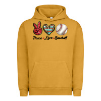 Pigment Peanut Butter peace love west Urban Hoodie - BarkalooDesign