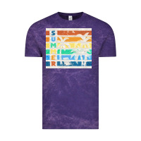 Cloud Purple retro summer Vintage Tee - TumblerDesignByShophia