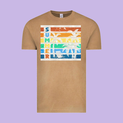 Retro Summer Vintage Tee Designed By Tumblerdesignbyshophia