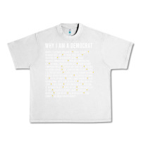 Lunar Rock Why I am a Democrat cool political outfit for democrats Long Sleeve Urban Heavy Tee - lanVoArt