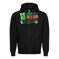 Black 100 Nursing Student Tears Zipper Hoodie - CowhideDigitalArt