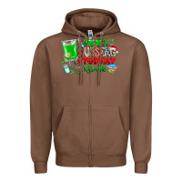 Chestnut 100 Nursing Student Tears Zipper Hoodie - CowhideDigitalArt