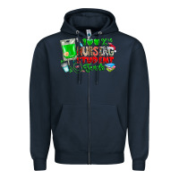 Navy 100 Nursing Student Tears Zipper Hoodie - CowhideDigitalArt