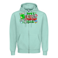 Seafoam 100 Nursing Student Tears Zipper Hoodie - CowhideDigitalArt