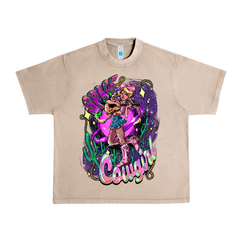 Space Cowgirl Urban Heavy Tee by HowdyJamesFarm | Teevron
