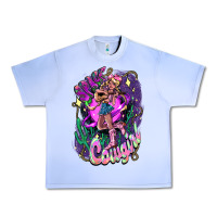 Grape Ice Space cowgirl Urban Heavy Tee - HowdyJamesFarm