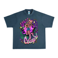 Midnight Navy Space cowgirl Urban Heavy Tee - HowdyJamesFarm
