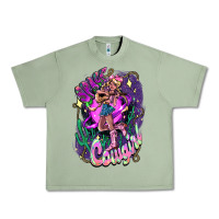 Oil Green Space cowgirl Urban Heavy Tee - HowdyJamesFarm
