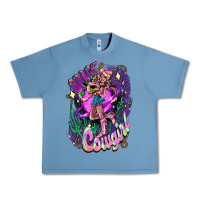 Pebble Blue Space cowgirl Urban Heavy Tee - HowdyJamesFarm