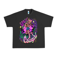 Pigment Black Space cowgirl Urban Heavy Tee - HowdyJamesFarm