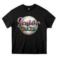 Black volleyball senior 2023 Heavy Core Tee - BundleAndBundleShop