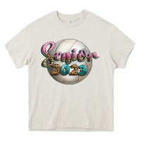 Cream volleyball senior 2023 Heavy Core Tee - BundleAndBundleShop