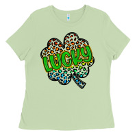 Matcha lucky st patrick s day Ladies Tee - Artiststas