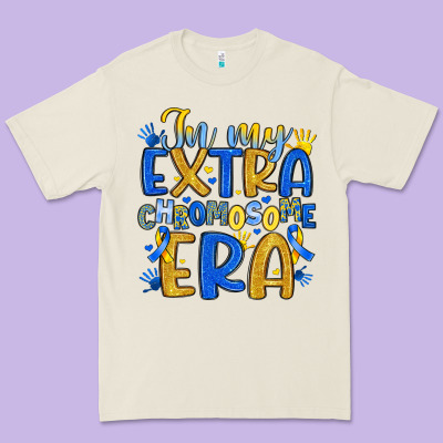 In My Extra Chromosome Era Premium Tee Designed By Artiststas