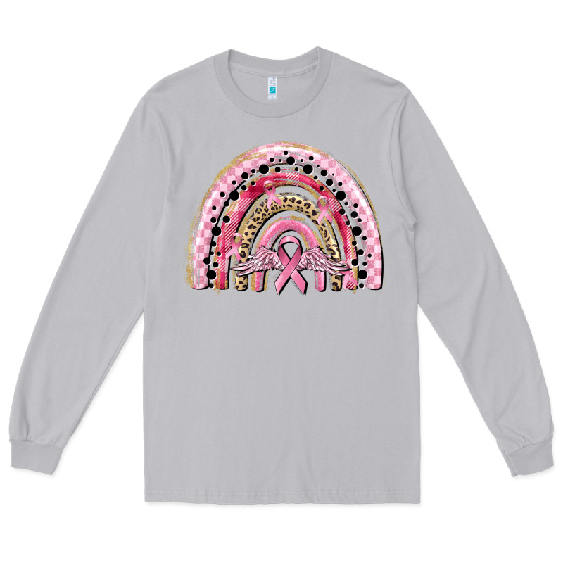 Cancer Rainbow Long Sleeve Tee by CowGirlArtShop | Teevron