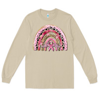 Mushroom cancer rainbow Long Sleeve Tee - CowGirlArtShop
