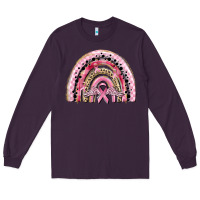 Plum cancer rainbow Long Sleeve Tee - CowGirlArtShop