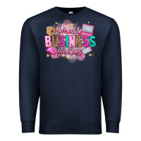 Navy small business badass Premium Sweatshirt - Artiststas