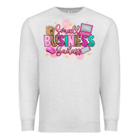Oatmeal Heather small business badass Premium Sweatshirt - Artiststas