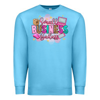 Ocean Blue small business badass Premium Sweatshirt - Artiststas