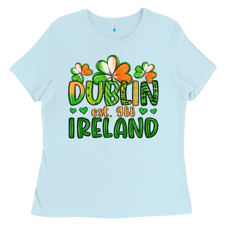 Dublin Ireland St Patrick S Day Ladies Tee by Artiststas | Teevron