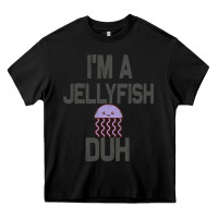 Black i m a jellyfish duh halloween costume Heavy Core Tee - lanVoArt