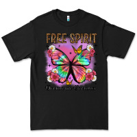 Black free spirit dream on dreamer Premium Tee - Artiststas