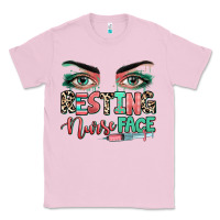 Bubblegum Pink resting nurse face Classic Tee - RanaPortraitStore