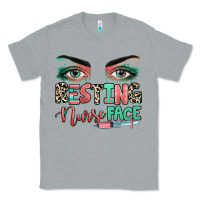 Heather Grey resting nurse face Classic Tee - RanaPortraitStore