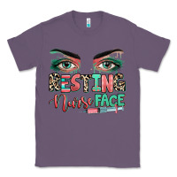 Lavender resting nurse face Classic Tee - RanaPortraitStore
