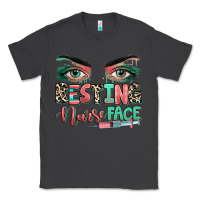Smoke resting nurse face Classic Tee - RanaPortraitStore