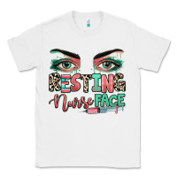 White resting nurse face Classic Tee - RanaPortraitStore