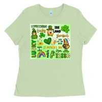 Matcha st patrick's day Ladies Tee - Artiststas
