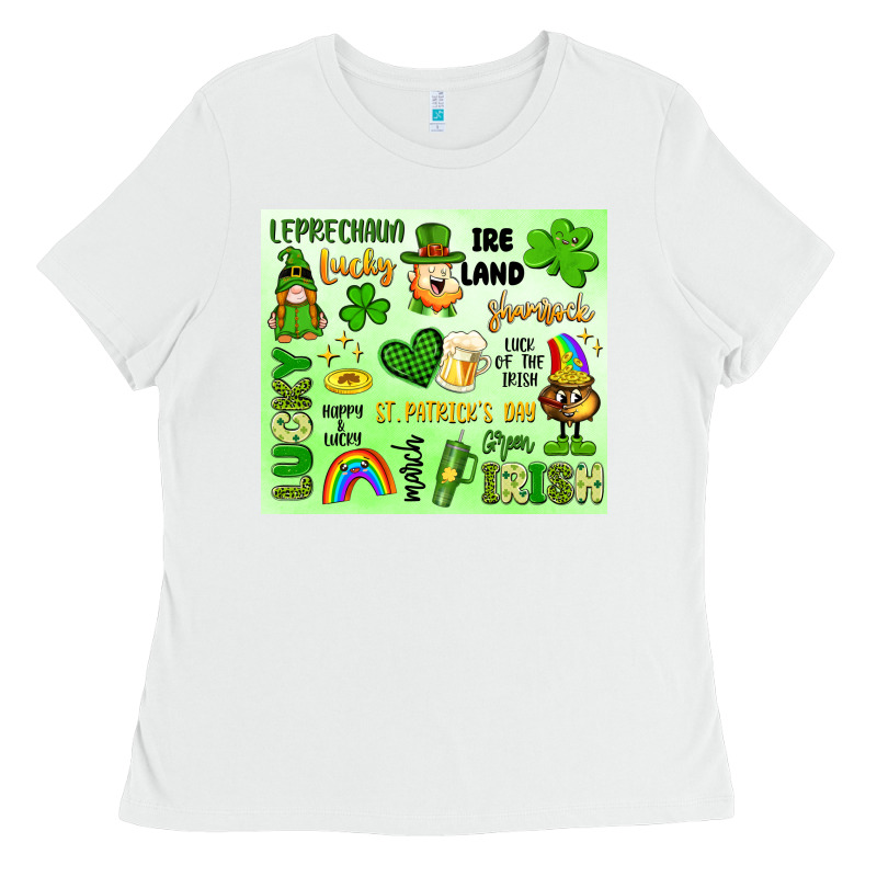 St Patrick's Day Ladies Tee by Artiststas | Teevron