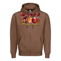 Chestnut balls deep in christmas spirit Zipper Hoodie - CowhideDigitalArt