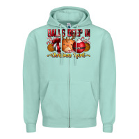 Balls Deep In Christmas Spirit Zipper Hoodie | Teevron