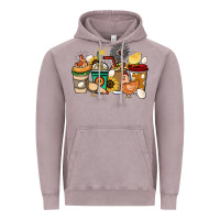 Vintage Zinc Chicken coffee cups Vintage Hoodie - HowdyJamesFarm