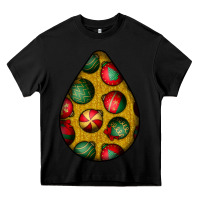 Black christmas  teardrop Heavy Core Tee - BundleAndBundleShop