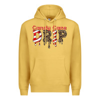 Antique Gold candy cane drip Premium Hoodie - FaDigitalArtStudio