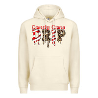 Sandshell candy cane drip Premium Hoodie - FaDigitalArtStudio