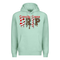 Seafoam candy cane drip Premium Hoodie - FaDigitalArtStudio