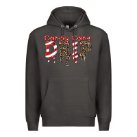 Smoke candy cane drip Premium Hoodie - FaDigitalArtStudio
