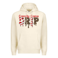 Tofu candy cane drip Premium Hoodie - FaDigitalArtStudio