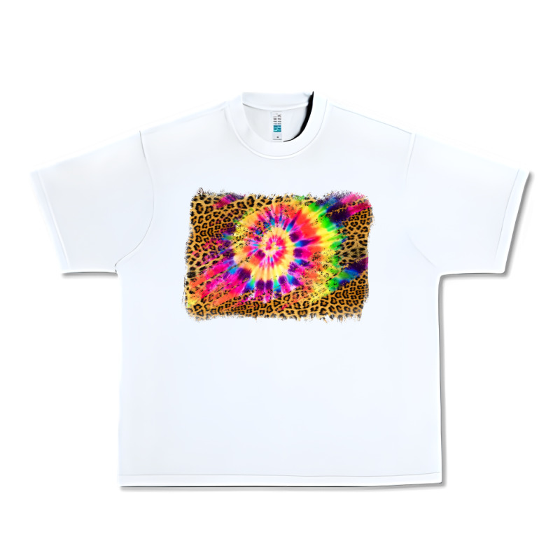 Leopard, Tie Die Backgraund Urban Heavy Tee by JahusDesignShop | Teevron