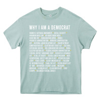 Arona Why I am a Democrat cool political outfit for democrats Long Sleeve Heavy Core Tee - lanVoArt